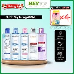 (HỎA TỐC) Nước Tẩy Trang đa năng 3in1 L'Oreal Paris Micellar Water 95ml/400ml | HEYCOS