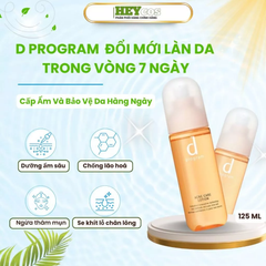 Nước cân bằng cho da mụn D Program Microbiome Acne care Lotion 125ml