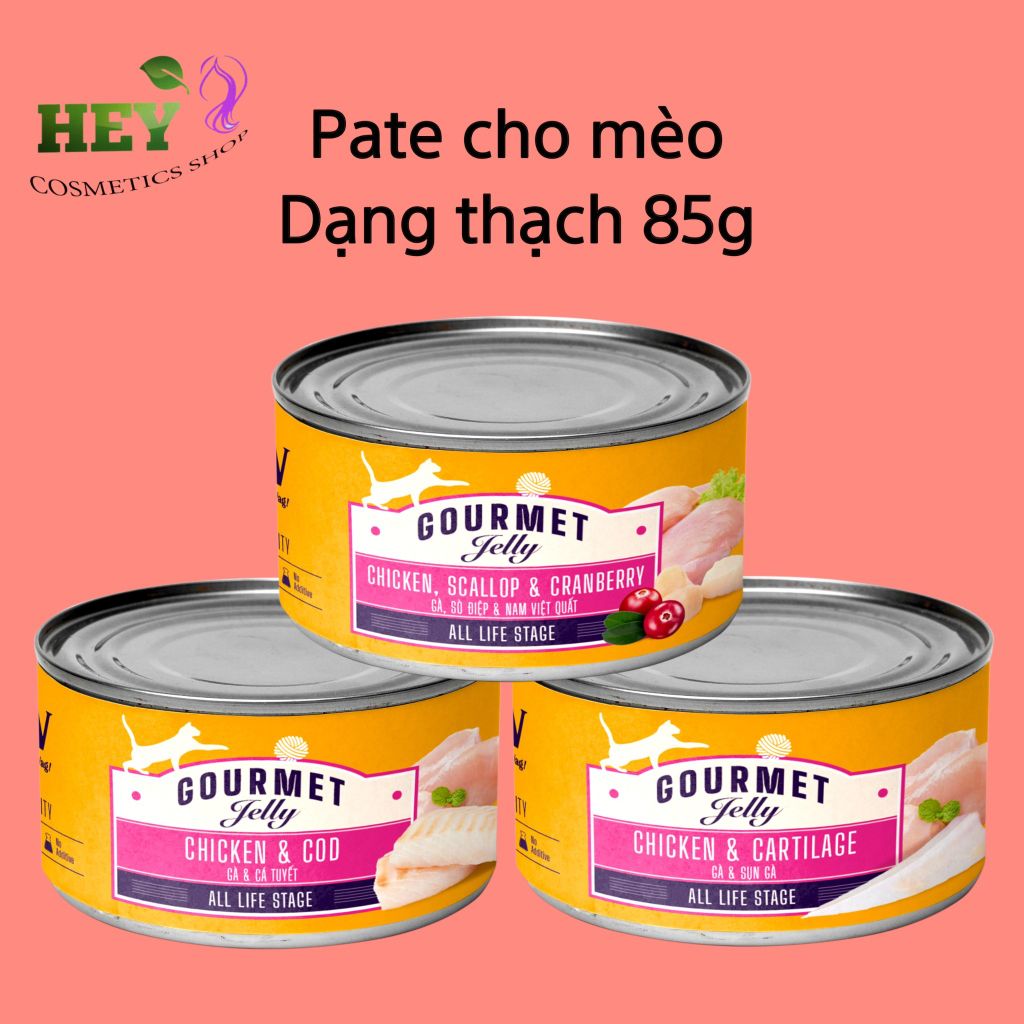 PATE CHO MÈO DẠNG THẠCH 85G