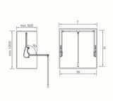  GIÁ TREO ĐỒ NÂNG HẠ, GIẢM CHẤN VIOLET 