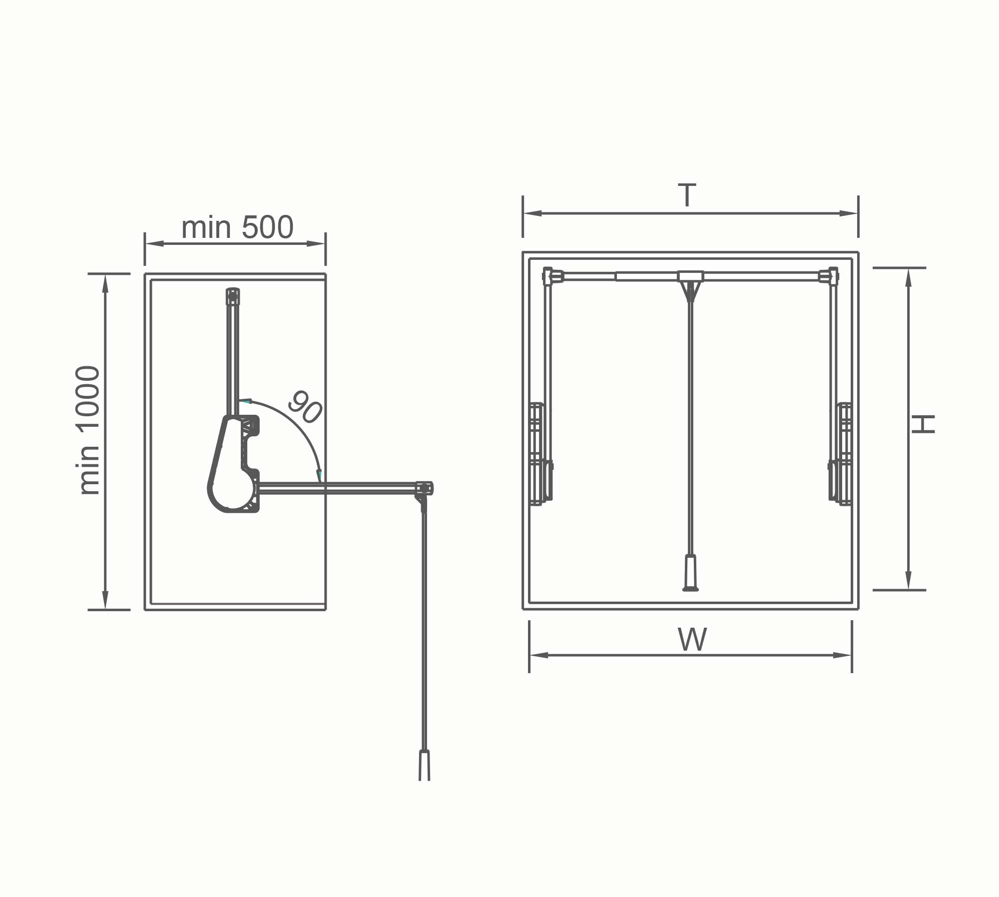  GIÁ TREO ĐỒ NÂNG HẠ, GIẢM CHẤN VIOLET 