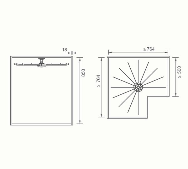  GIÁ XOAY TREO QUẦN, RÁP NÓC TỦ VIOLET 