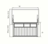  GIÁ TREO ĐA CHỨC NĂNG, GIẢM CHẤN VIOLET 