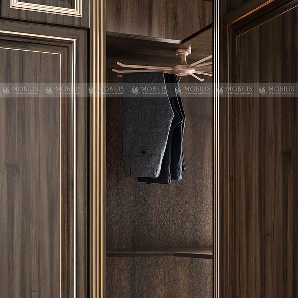  GIÁ XOAY TREO QUẦN, RÁP NÓC TỦ VIOLET 