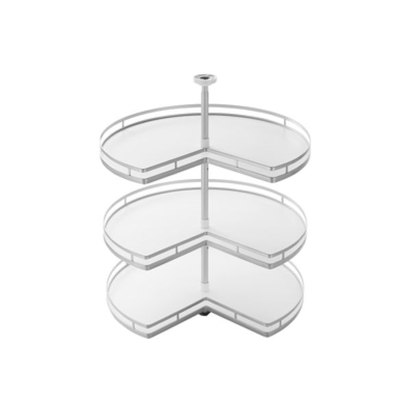  KỆ GÓC XOAY 360° BA TẦNG MARTHA 