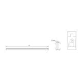  BẢN ĐỠ THANH TREO ÁO HÌNH OVAL MARTHA 