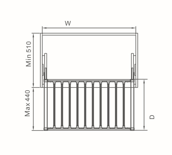  GIÁ TREO QUẦN TÂY, GIẢM CHẤN VIOLET 