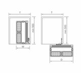  GƯƠNG TRANG ĐIỂM CAO CẤP VIOLET 