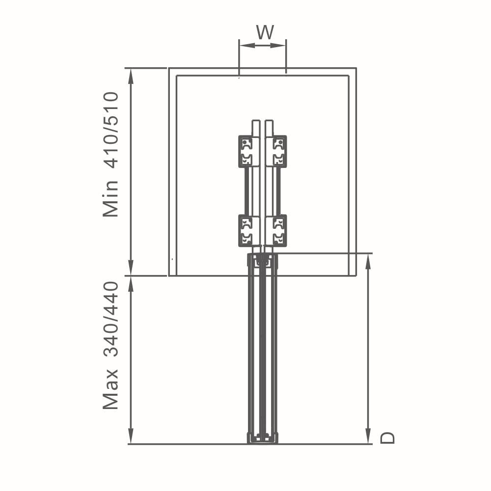  GIÁ TREO QUẦN ÁO, GẮN NÓC TỦ 