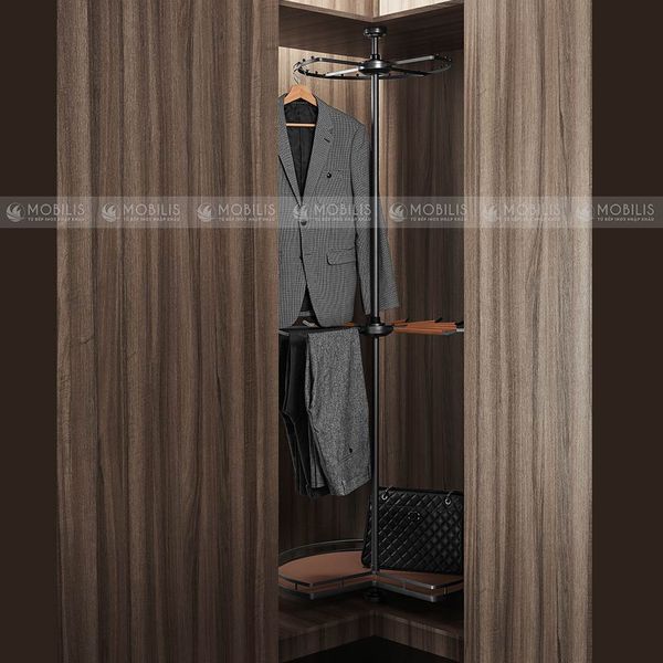  KỆ XOAY ĐA CHỨC NĂNG CHO TỦ GÓC 