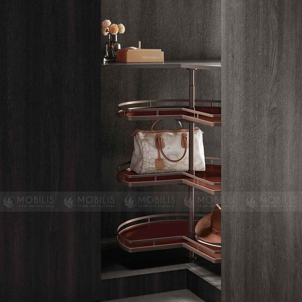  KỆ GÓC XOAY BA TẦNG HERA 