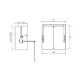  GIÁ TREO ĐỒ NÂNG HẠ MARTHA 