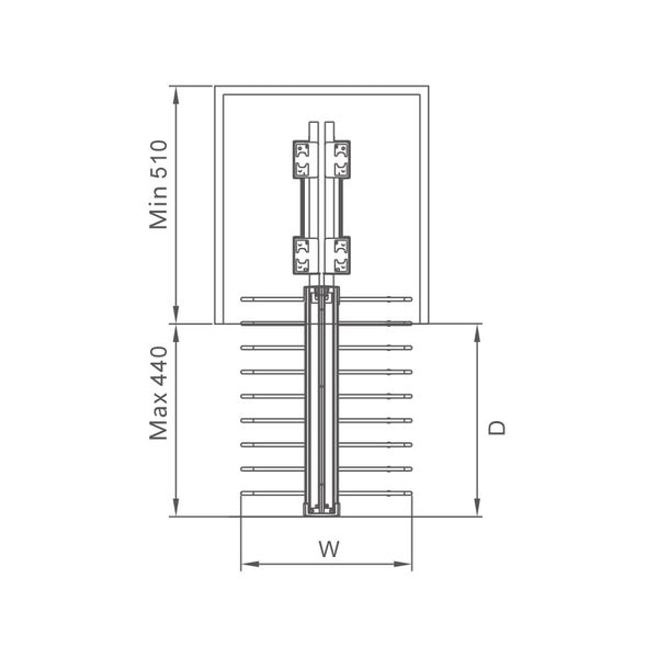  GIÁ TREO QUẦN DÀI CHỮ S, BẮT NÓC TỦ, GIẢM CHẤN MARTHA 