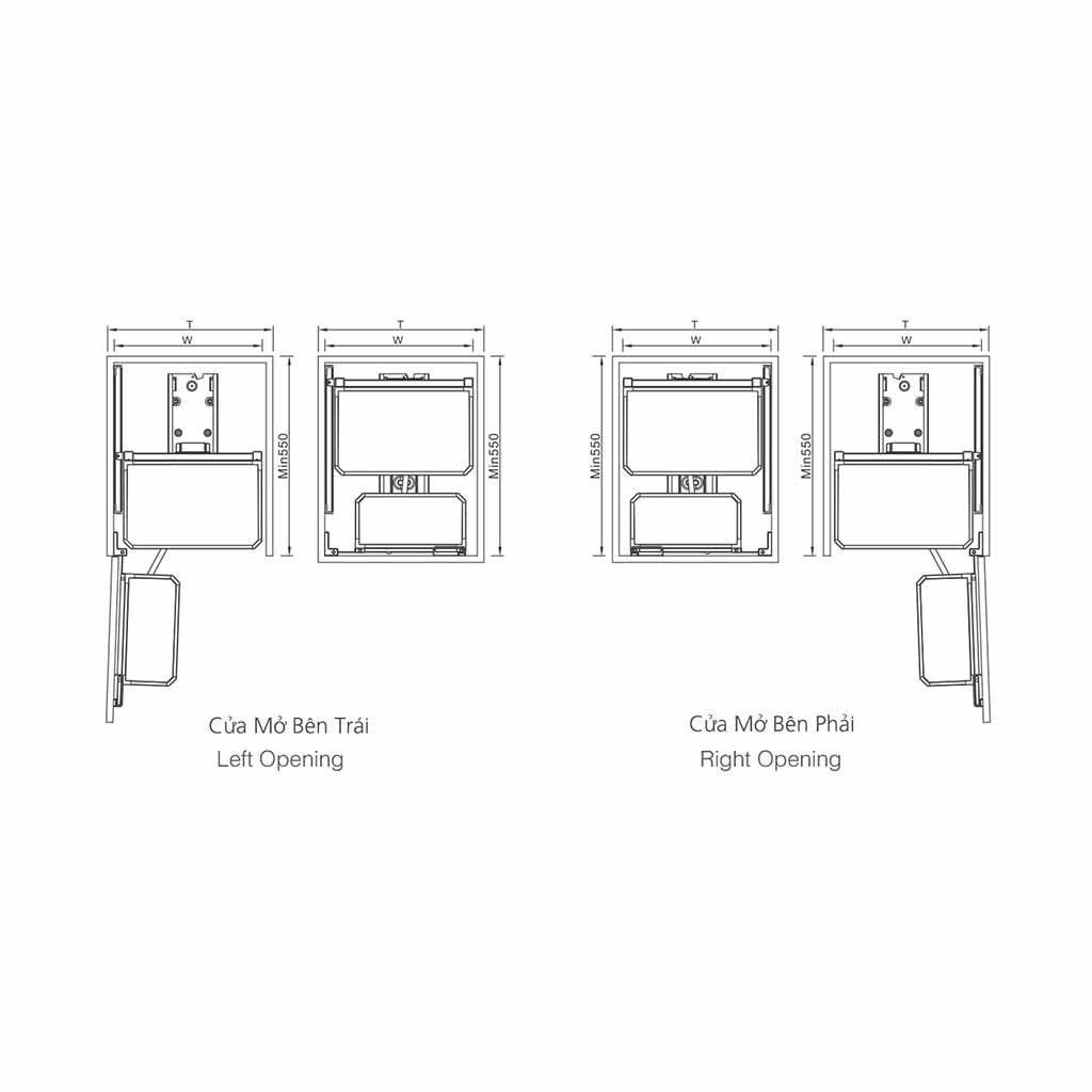  HỆ TỦ KHO MINI ALPHA 