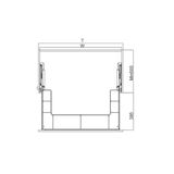  HỘC CHỮ U TỦ CHẬU RỬA ALPHA 