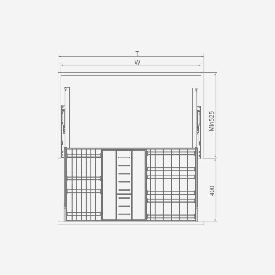  HỘC KÉO ĐA CHỨC NĂNG BẮT MẶT CỬA ENCANTO 