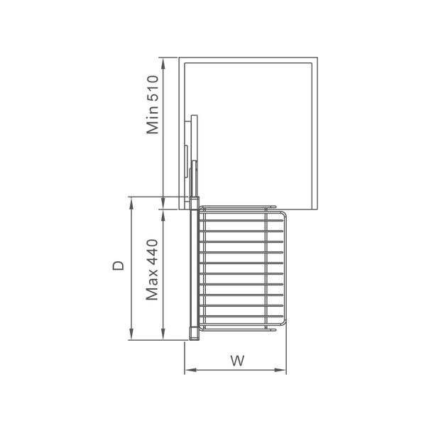  KỆ BA TẦNG NAN DÂY MARTHA 