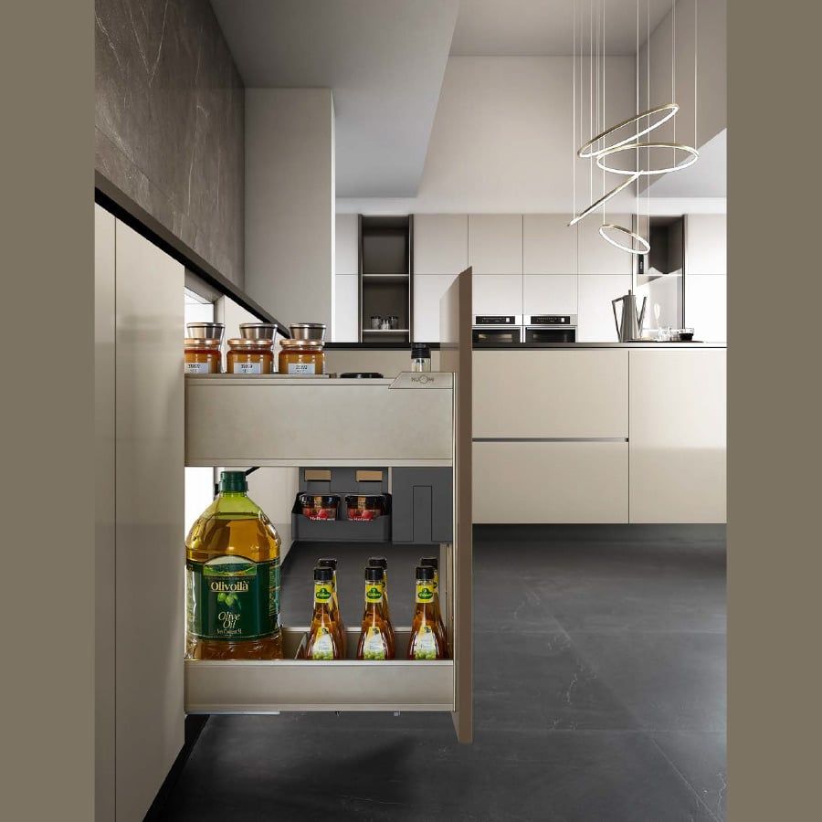  KỆ GIA VỊ ĐA CHỨC NĂNG, KÈM NGĂN PHỤ ENCANTO 
