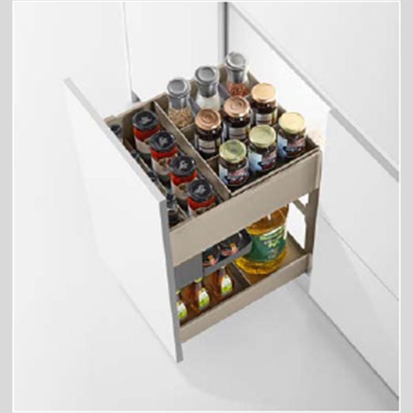  KỆ GIA VỊ ĐA CHỨC NĂNG, KÈM NGĂN PHỤ ENCANTO 