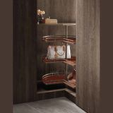  KỆ GÓC XOAY BA TẦNG RAPHIE 