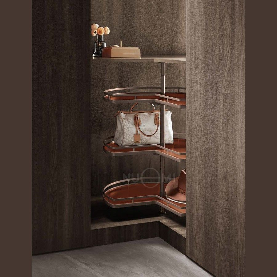  KỆ GÓC XOAY BA TẦNG RAPHIE 