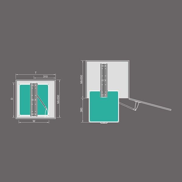  TỦ KHO KÉO AMETHYST 