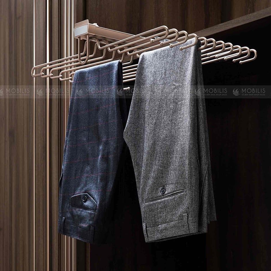  GIÁ TREO QUẦN GIẢM CHẤN, BẮT NÓC TỦ VIOLET 