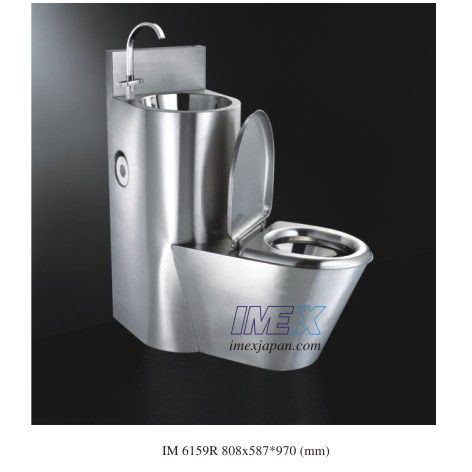 BỒN CẦU INOX 304 IMEX IM-6159R PHẢI