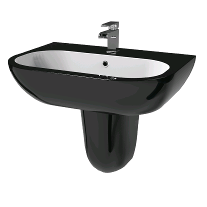 LAVABO CHÂN TREO STAR S-4387/NKW & S-4398/BK CURVE