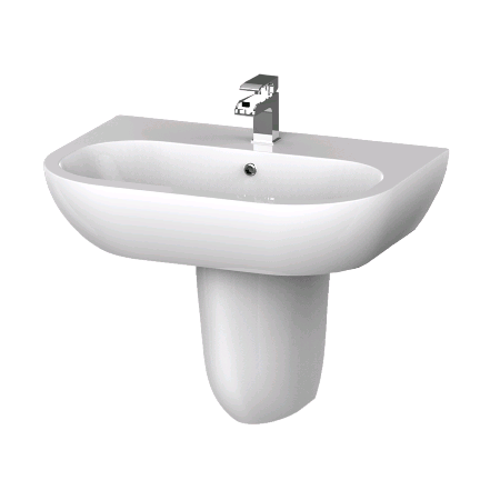 LAVABO CHÂN TREO STAR S-4387/4398/ WT