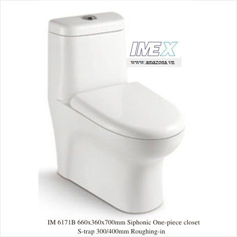 BÀN CẦU MỘT KHỐI IMEX IM 6171B