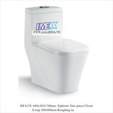 BÀN CẦU MỘT KHỐI IMEX IM 6178