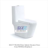 BÀN CẦU MỘT KHỐI IMEX IM 6177