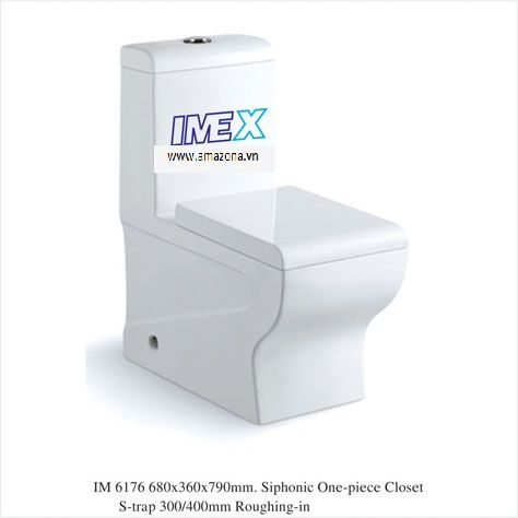 BÀN CẦU MỘT KHỐI IMEX IM 6176