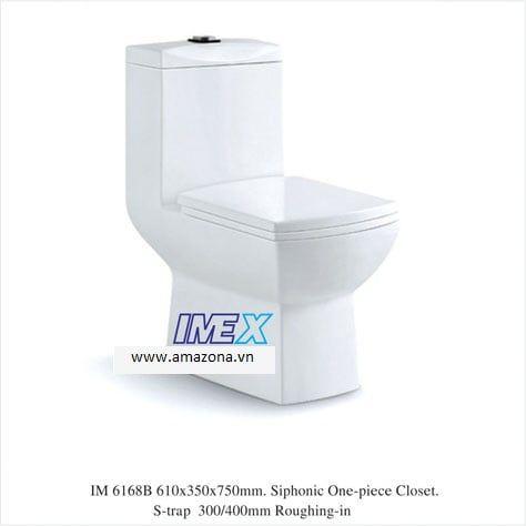 BÀN CẦU MỘT KHỐI IMEX IM 6168B