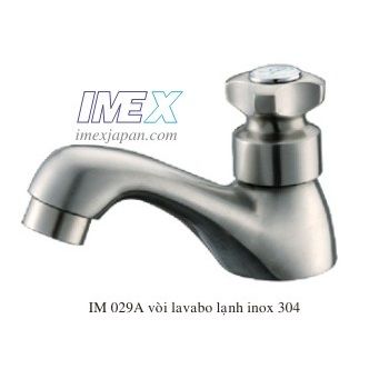 VÒI LAVABO LẠNH INOX 304 IMEX IM-029A