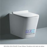 CHẬU LAVABO TREO TƯỜNG IMEX IM 1315