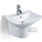 CHẬU LAVABO SỨ TREO TƯỜNG IMEX IM 1319