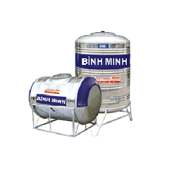 Bồn nước Inox Bình Minh 1000 lít đứng