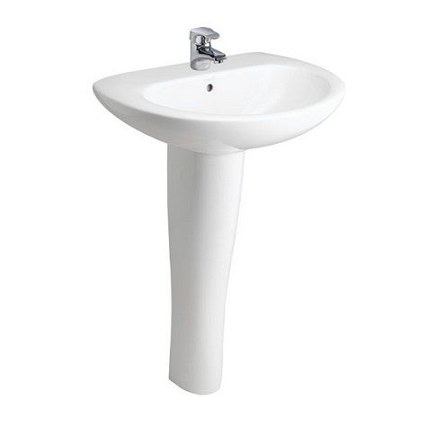 LAVABO CHÂN DÀI KARAT K-11004X/K-11005X