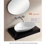 CHẬU LAVABO SỨ ĐẶT BÀN IMEX IM 6421