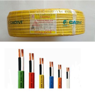 Dây Điện Đôi VCmo 2x1.5 CADIVI