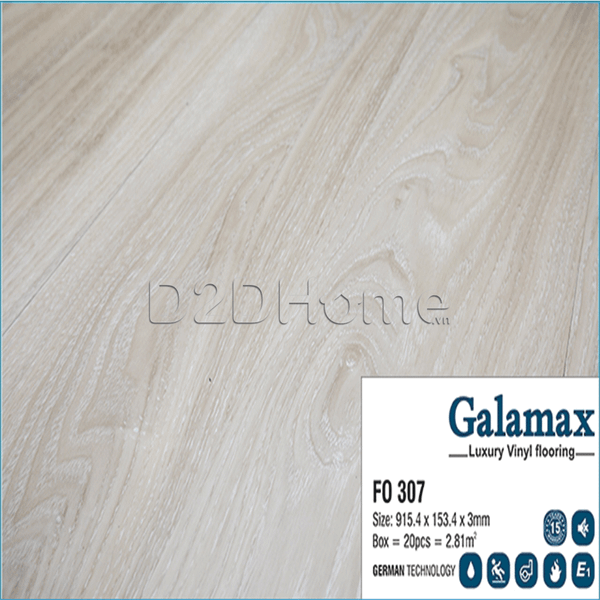 Sàn gỗ nhựa Galamax FO307