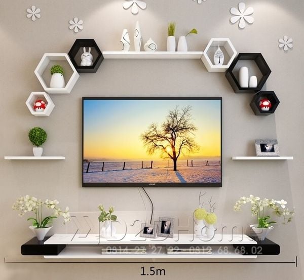 Kệ tivi treo tường PK-TV.TT06