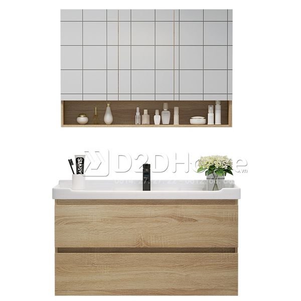 Tủ lavabo melamine PT-LB.MM17