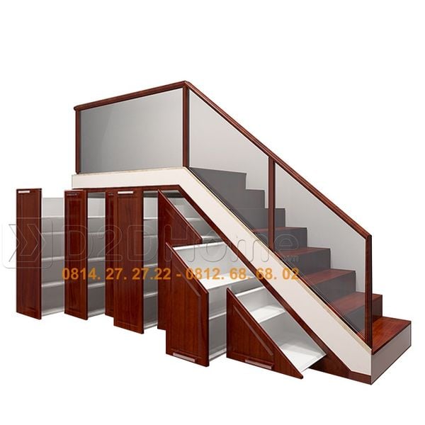 Tủ cầu thang melamine PK-TCT.MM33