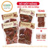  Thịt Khô Bò một nắng (Sỉ & Lẻ) - Tặng kèm muối kiến vàng - [Giao hàng toàn quốc] 