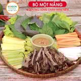  Thịt Khô Bò một nắng (Sỉ & Lẻ) - Tặng kèm muối kiến vàng - [Giao hàng toàn quốc] 