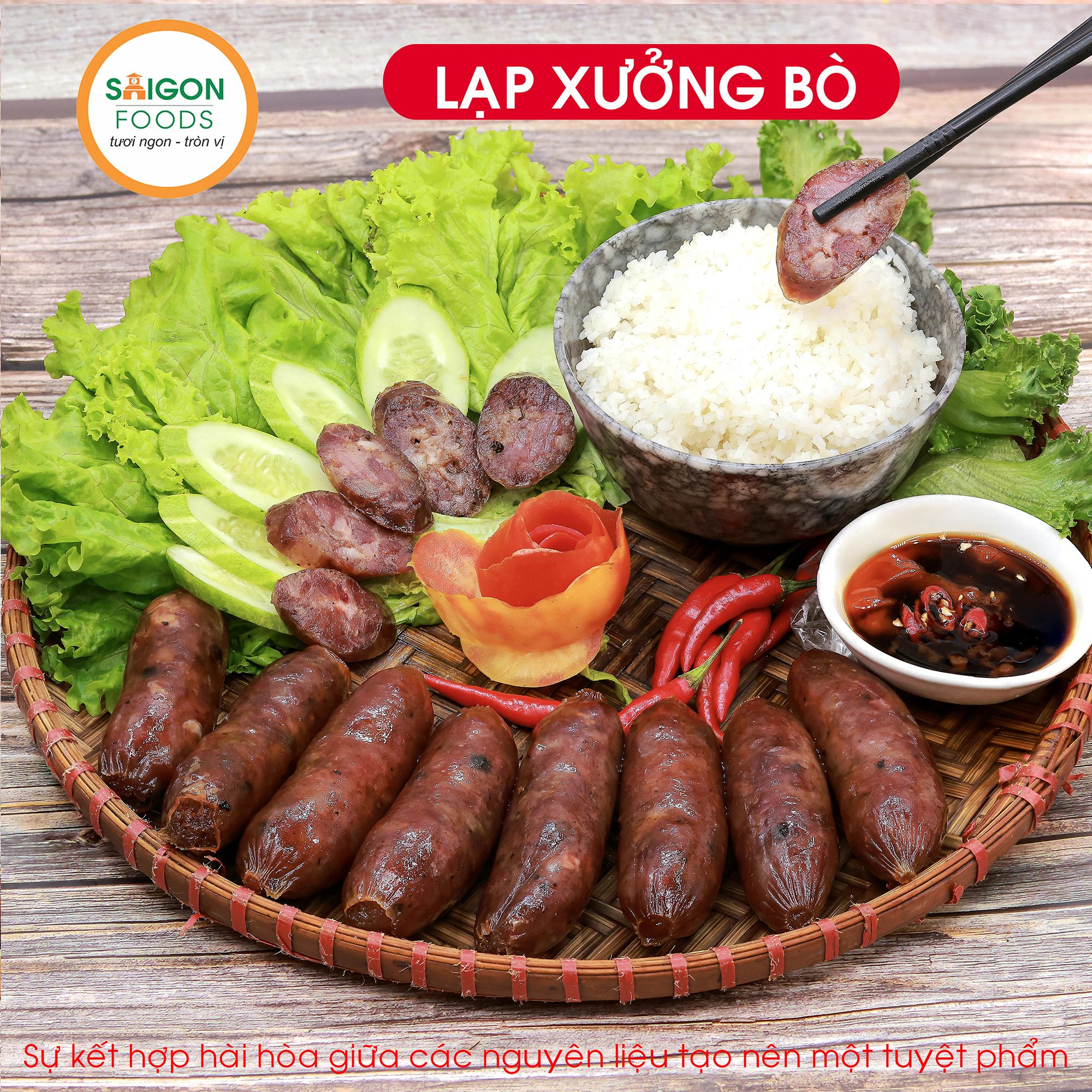  COMBO: Bò một nắng + Lạp xưởng bò - [Giao hàng toàn quốc] 