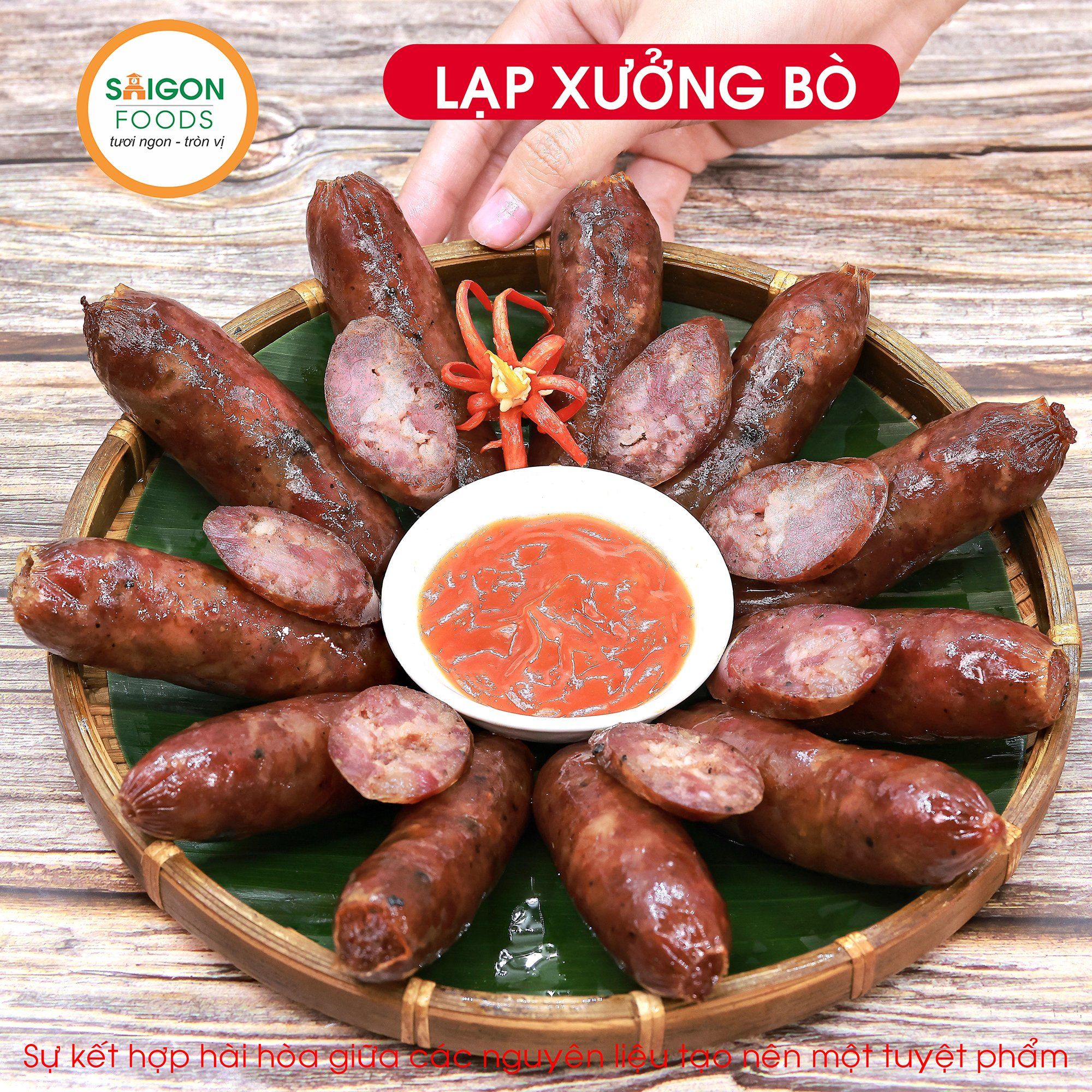  COMBO: Bò một nắng + Lạp xưởng bò - [Giao hàng toàn quốc] 